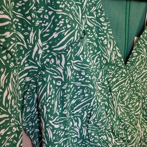 Women's Surplice Neck Ruffle Wrap Dress NEW w/tags